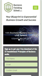 Mobile Screenshot of businessfinishingschool.com